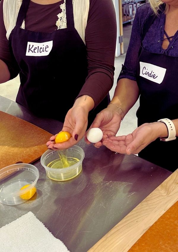 cooking class eggs